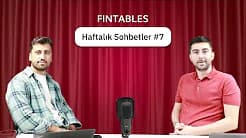 Fintables Haftalık Sohbetler #7 - Serkan Fırtına & Ali Cenk Gözen (30 Ekim - 5 Kasım)